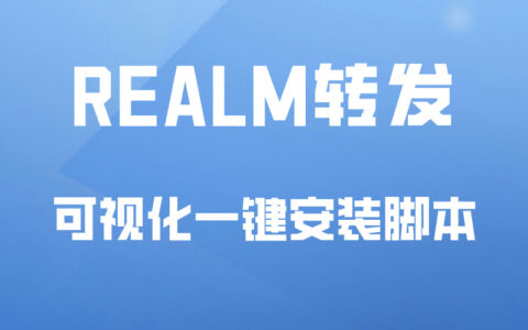 realm：一键转发脚本，支持ipv6转发