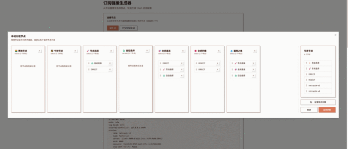 custom_proxy_group 妙妙屋 : 流量监控管理系统