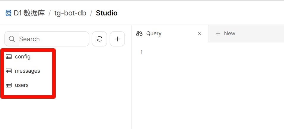TGbot : 基于Cloudflare-D1数据库的双向私聊BOT【推荐】